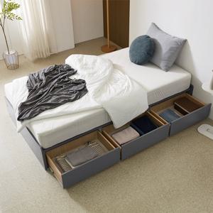 모베로 3단서랍벙커 수납침대 SS 독립매트리스포함 원룸 학생