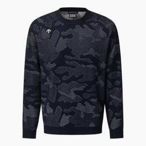데상트골프티셔츠 VQA DQ32MFKP92-NAVG 아크먼트(ACMT) 남성 라운드 스웨터 / Navy