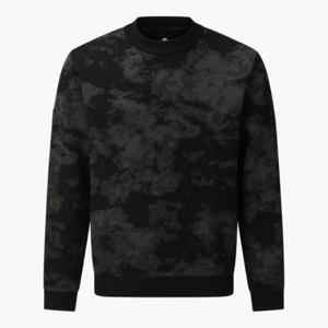 데상트골프티셔츠 VQA DQ42MFKPO1-BLKG 아크먼트(ACMT) 남성 자카드 모크넥 방풍 스웨터 / BLACK