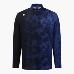 데상트골프티셔츠 VQA DQ32MFTL91-BLUG 아크먼트(ACMT) 남성 넥변형 긴팔 티셔츠 / BLUE