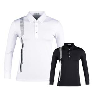 럭스골프 남성 긴팔 카라 골프셔츠 AE2S403