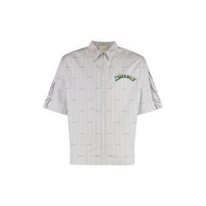 지방시 반팔 셔츠 BM60ZM1YEN 020 White