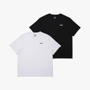 디아도라반팔티 AQS D5121LRS99MUL 2PACK 반팔 티셔츠 MULTI