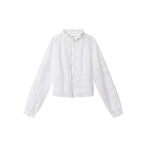 이자벨마랑에뚜왈 블라우스 HT0817FAD1J05E WHITE