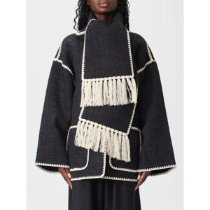 토템 자수 스카프 자켓 244WRO918FB0292 083 Grey