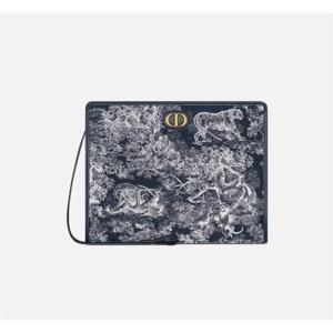 디올 30 몽테인 Dea 트왈드주이 파우치 클러치백 S2107UNJR