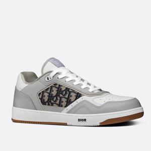 25SS 디올 B27 로우탑 오블리크 남자 스니커즈 운동화 그레이 3SN272ZIRR H165