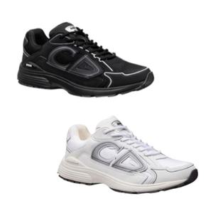 25SS 디올 B30 로우탑 남자 스니커즈 메쉬 운동화 블랙 화이트 3SN279ZRF 3SN279ZND