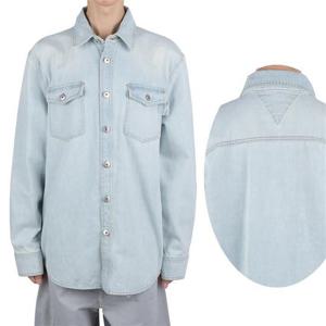 보테가베네타 813505 V4ZR0 4132 엑스트라 블리치 오버 데님셔츠