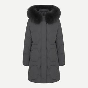 캐리스노트 폭스퍼 탈착 덕다운 퀄팅 후드 점퍼 (CNEWDW005DY)