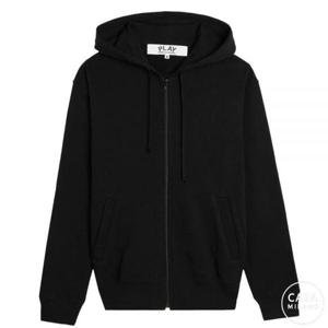 꼼데가르송 블랙 하트 와펜 후드 집업 AX T343 051 1 티셔츠