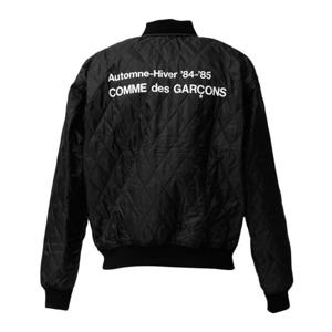 CDG 퀼티드 84-85 스태프 블루종 블랙 SZ-J002-051-1