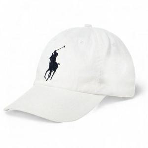POLO RALPHLAUREN 폴로 랄프로렌 EMBROIDERED LOGO COTTON BASEBALL CAP (710673584003) (코