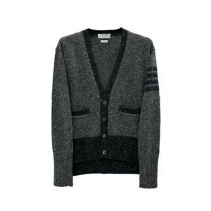 톰브라운 사선 모헤어 트위드 가디건 MKC367A 035