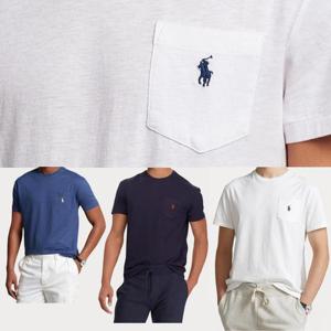 폴로랄프로렌 71707095 포켓 라운드 반팔 티셔츠