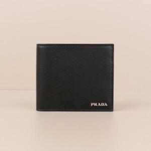 프라다 비텔로 메탈로고 남성 반지갑 블랙 2MO513 2CGS F0002