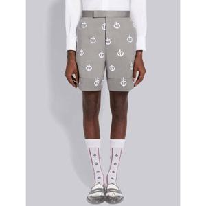 톰브라운 새틴 스티치 앵커 하프 드롭 쇼츠 MTC420E E0402 035