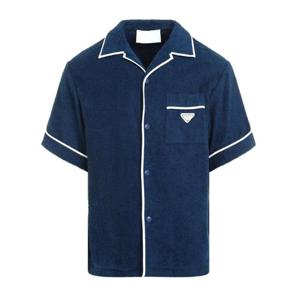 프라다 삼각 로고 남여공용 반팔 셔츠 SC559S212 1ZR3 F0008