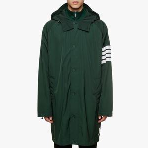 톰브라운 FW 폴리 트윌 사선 후드 파카 코트 다크 그린 MJT407A 07259 310