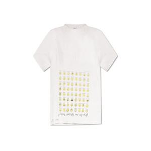 26 SS 발렌시아가 하우 알유 필링 투데이 오버사이즈 티셔츠 787349TRVH7