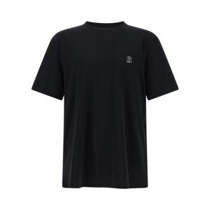 브루넬로 쿠치넬리 반팔 티셔츠 M0B138440CSQ44 Black