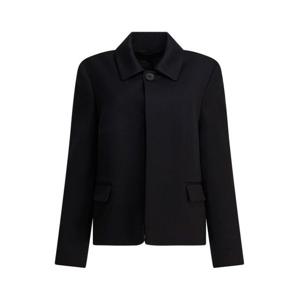 26 SS 발렌시아가 싱글 버튼 롱슬리브 자켓 블랙 852500TSU04