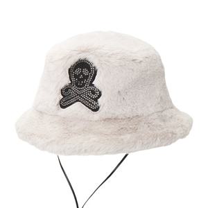 마크앤로나 퍼 버킷햇 벙거지 모자 MLF 5C FC16 WHITE