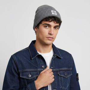 스톤아일랜드  공용 로고 패치 골지 니트 비니 7916N04Z4 V0M67 (성인착용가능) (성인착용가능)