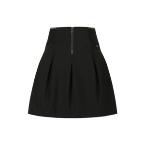 캘러웨이골프스커트 VQA CWPC25F403_BK 가을 볼륨 우븐 플레어 큐롯