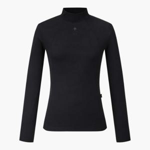 데상트골프웨어 VQA DQ32WFIN9G-BLKG 여성 조직감 베이스레이어 / BLACK