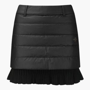 데상트골프스커트 VQA DQ42WFSKOA-BLKG 아크먼트(ACMT) 여성 니트 다운 하이브리드 스커트 / BLACK