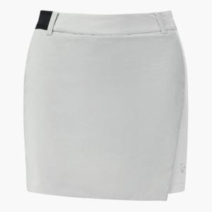 데상트골프스커트 VQA DQ42WFSKOE-LGYG 여성 본딩 A라인 스커트 / LIGHT GREY