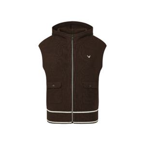 캘러웨이골프조끼 VQA CWSO25F203_BW 가을 여성 풀집업 후드 베스트