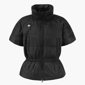데상트골프패딩 VQA DQ42WFDJO1-BLKG 아크먼트(ACMT) 여성 헝가리구스 반팔 다운 / BLACK