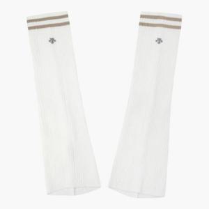M 데상트골프양말 GQC DP42WFWMN5-IVYG 여성 니트 레그 워머 Ivory