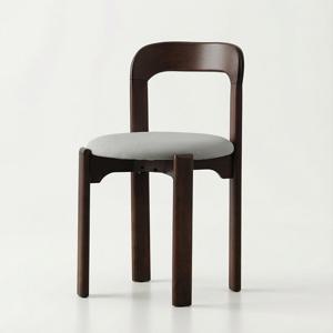 스코나 파인즈 실리콘레더 원목 식탁 의자