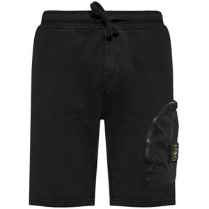 스톤아일랜드 코튼 플리스 카고 버뮤다 쇼츠 6200002 S0123 V0029