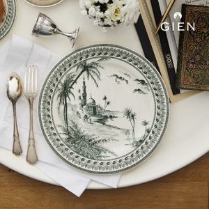 [백화점][지앙] 데파레이에 디너 접시 그린 1p (27cm)