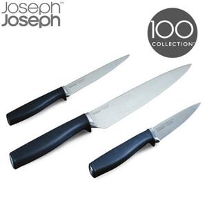[조셉조셉] 엘리베이트 나이프 3종 세트(스틸) 100 COLLECTION