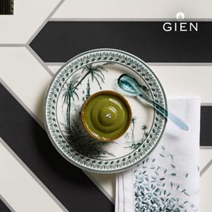 [백화점][지앙] 데파레이에 디저트 접시 그린 1p (22cm)