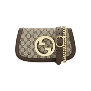 구찌 여성 블론디 베이지에보니브라운 숄더백 699268 K9GSG 8358