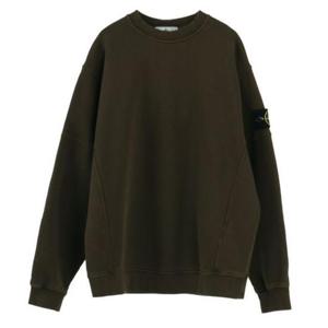 스톤아일랜드 와펜 맨투맨 오버핏 K1S156100032 S0045 V0154