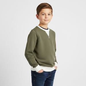 24SS 버버리 키즈 EKD 모티프 맨투맨(카키) 8078312 8,10Y