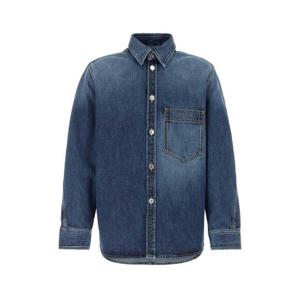 26SS Givenchy 오버셔츠 WITH COLLAR STAND BM618N516L401 TP569668995