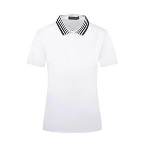 25SS 플리츠 카라 티셔츠 화이트 G4LS23K866 SNO