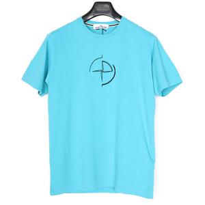 스톤아일랜드 로고자수백프린팅 반팔티셔츠 72152NS89 V0042