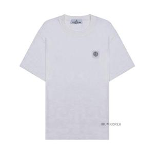 [스톤아일랜드] 남성 오가닉 코튼 저지 반팔 티셔츠 801523757 A0001