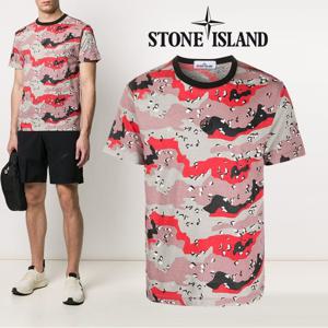 스톤아일랜드 카모플라쥬 반팔티 7215233E9 V0097