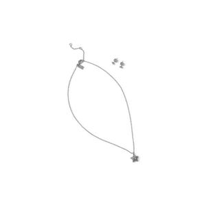 25 FW 코치 스타 참 네크리스 앤 이어링 세트 37541361RHO111 TP447651673