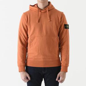 스톤아일랜드 플리스 후드티셔츠 오렌지 101564151 V0073